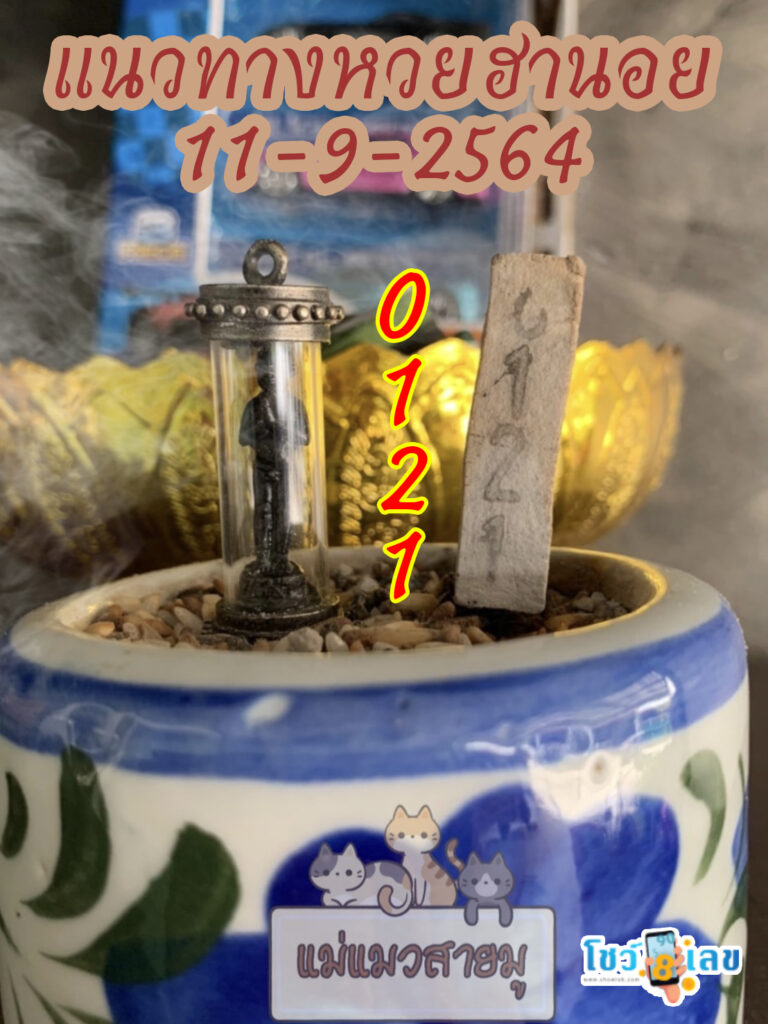 เลขธูปตาไข่ 11/9/64