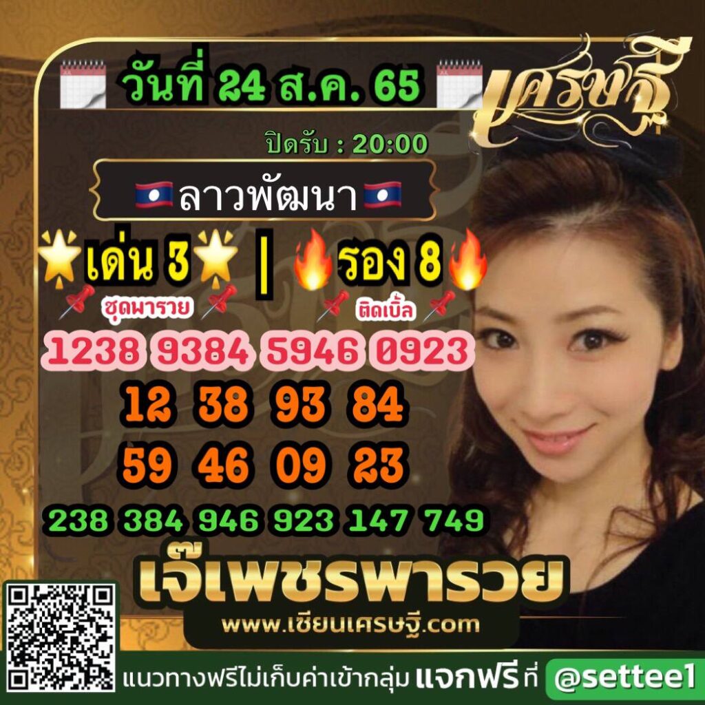 แนวทางหวยลาว 24 ส.ค. 65