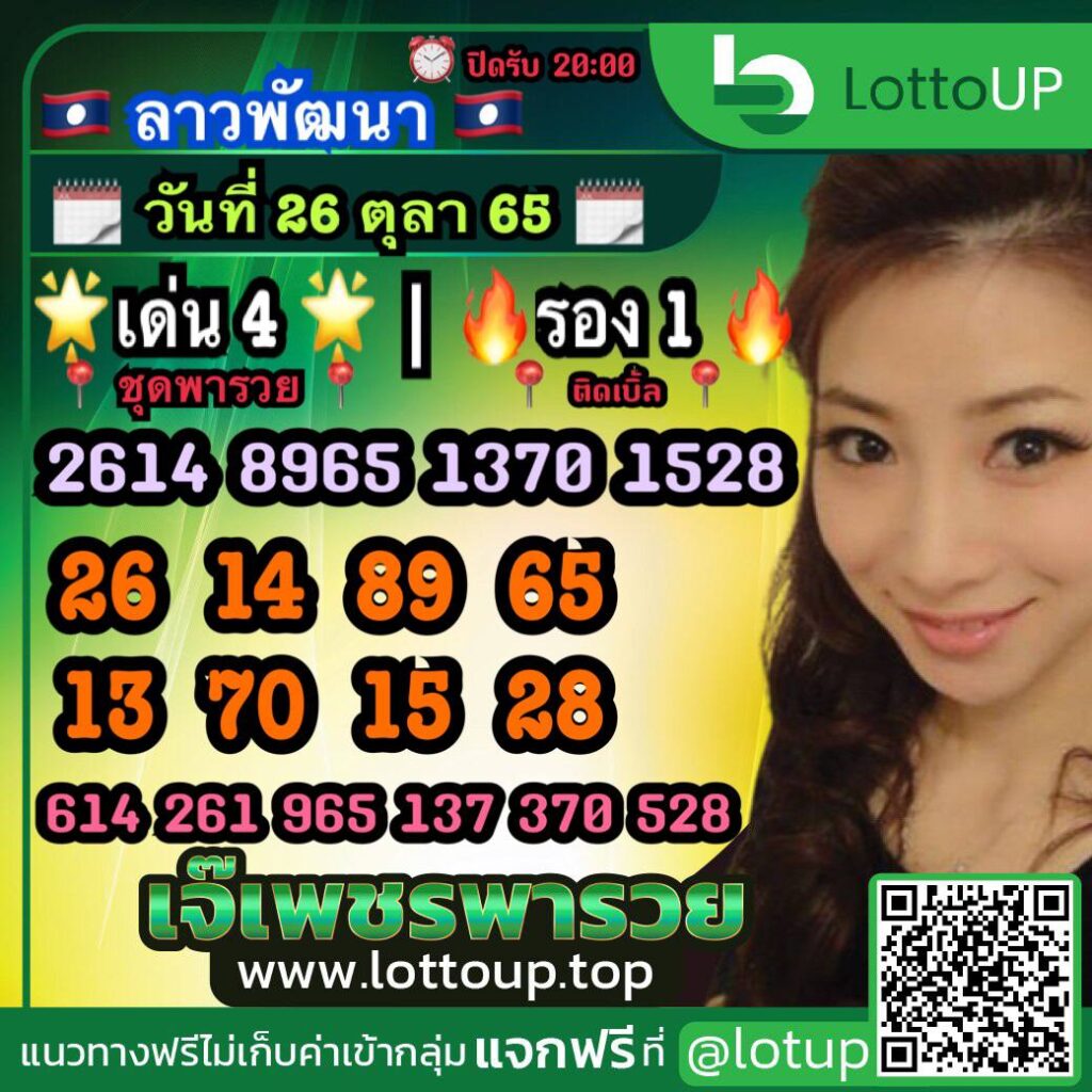 แนวทางหวยลาว 26 ต.ค. 65