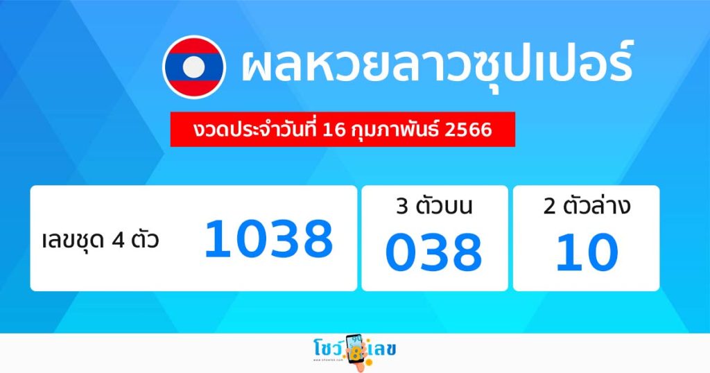 ผลหวยลาวซุปเปอร์