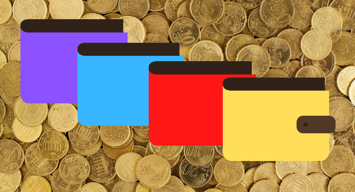 สีกระเป๋าสตางค์เสริมดวง