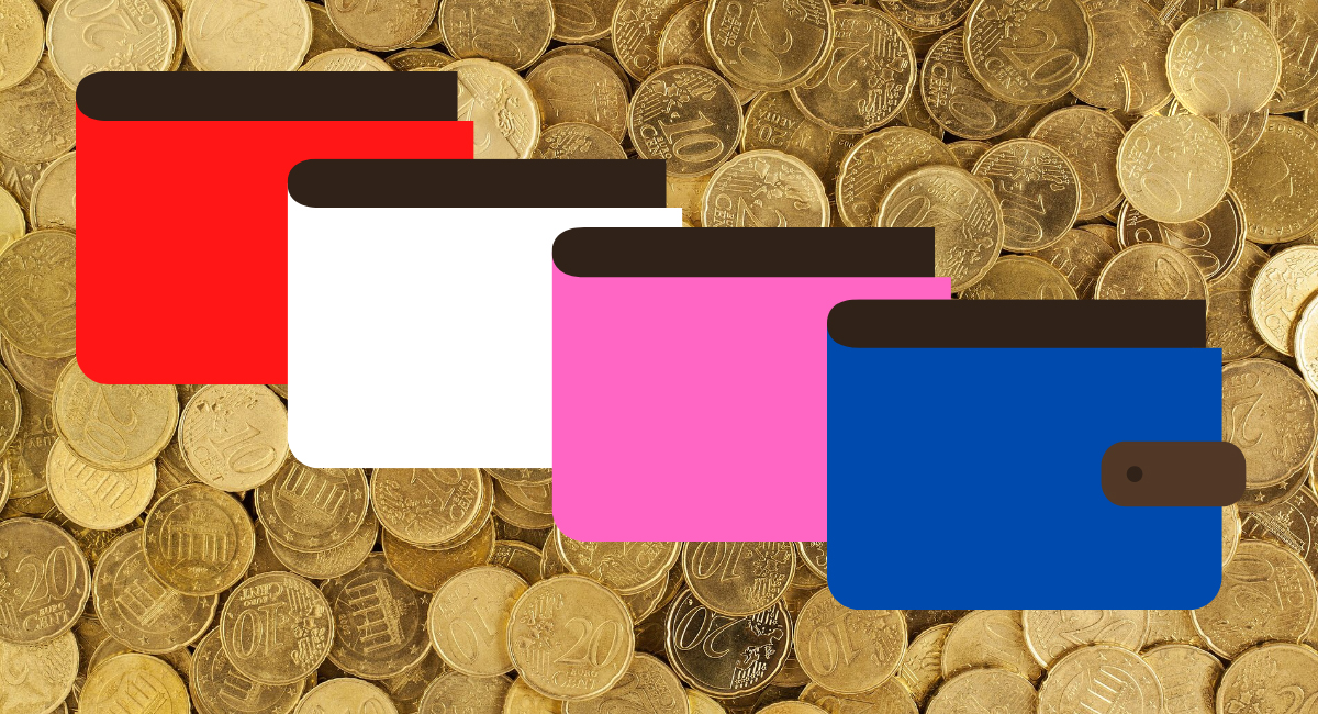 สีกระเป๋าสตางค์เสริมดวง