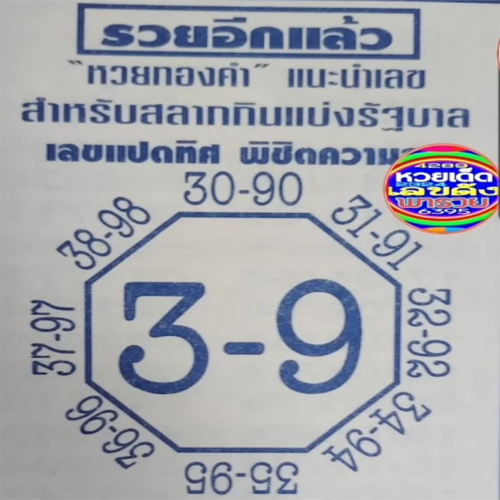 เลขแปดทิศ 1/7/66