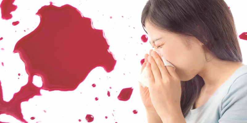 ฝันว่าเลือดออกจมูก
