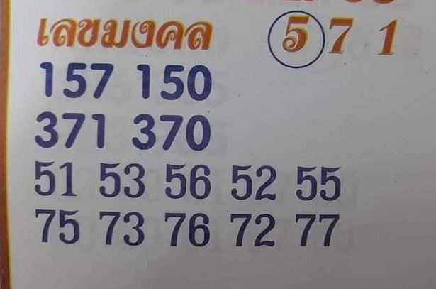 เลขมงคล 16/06/66