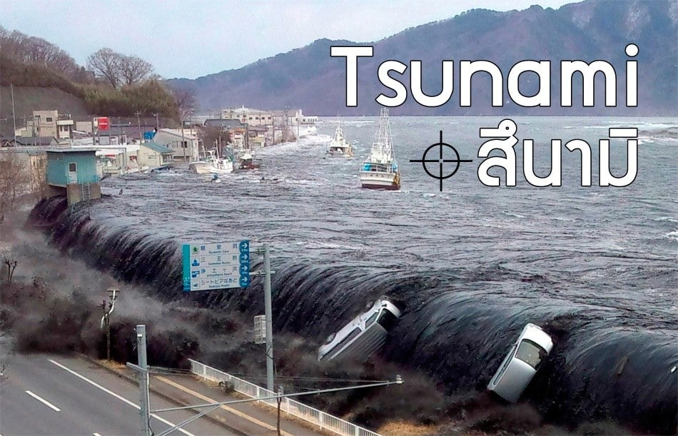 ฝันเห็นคลื่นสึนามิ-showlek