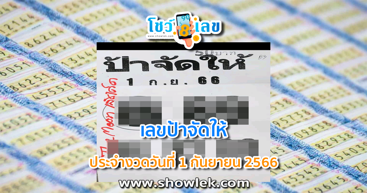 เลขป้าจัดให้ 1 9 66 เลขเด็ดมาแรง แนวทางสลากกินแบ่งรัฐบาลไทย