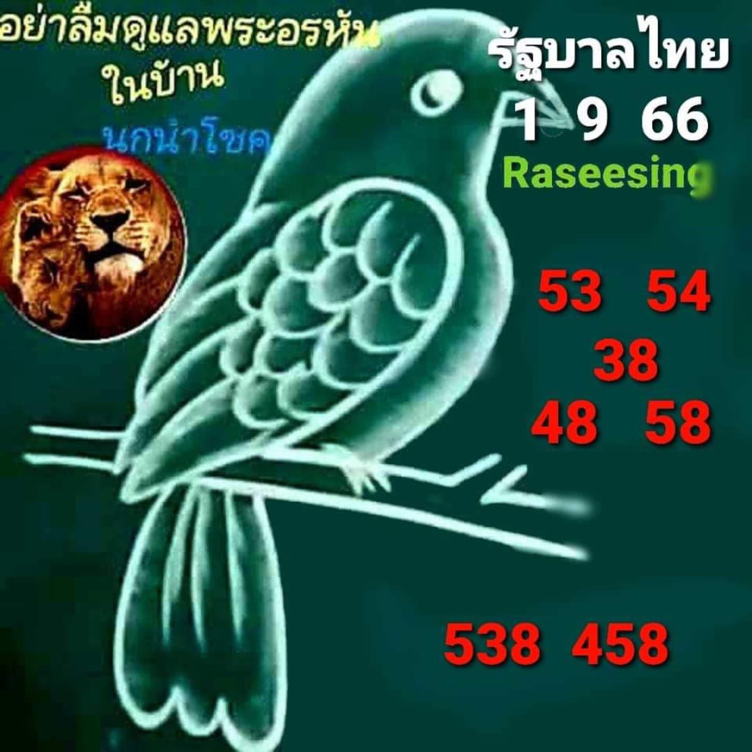 นกนำโชค 1/9/66