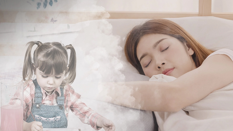 ฝันว่าตัวเองเลี้ยงลูกอ่อน