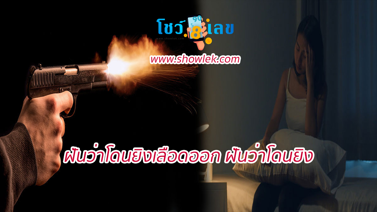 ฝันว่าโดนยิงเลือดออก ฝันว่าโดนยิง ฝันว่าถูกยิง ฝันเห็นคนโดนยิง ลางดีหรือร้าย? หาคำตอบได้ที่นี่ พร้อมเลขเด็ด เลขมงคล!!