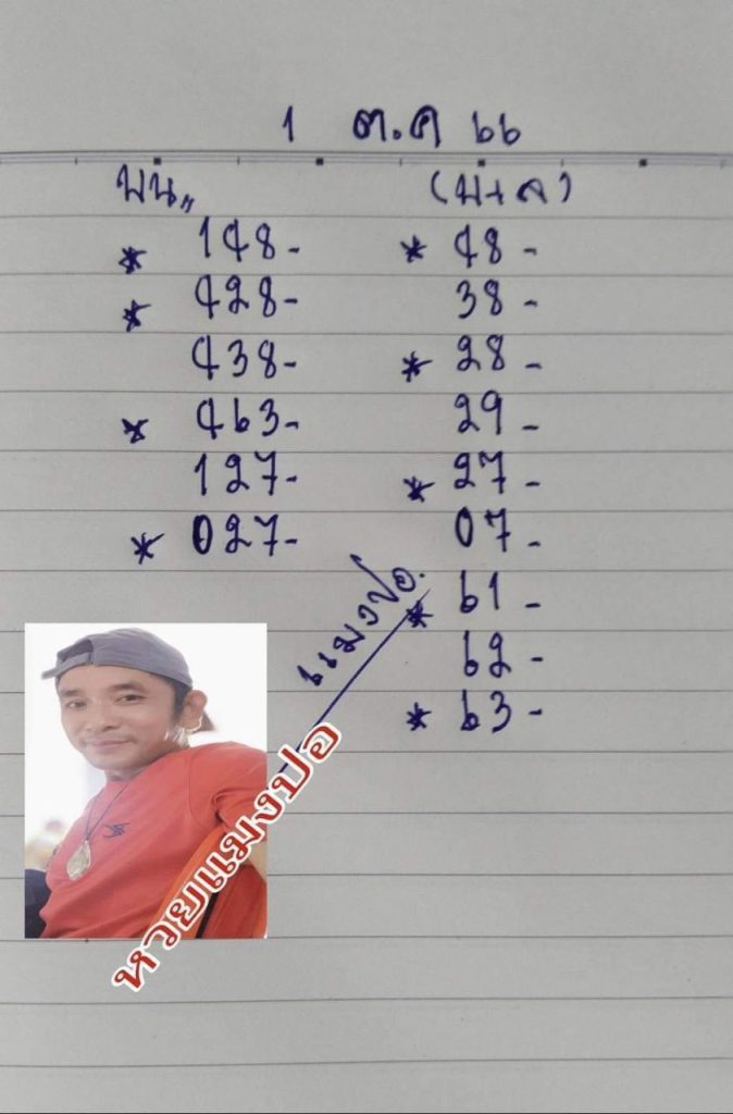 เลขแอดแมงปอ 1 10 66