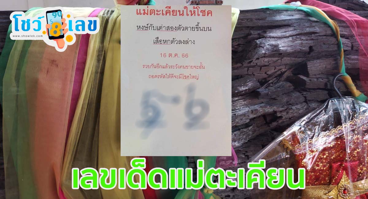 เลขแม่ตะเคียนทองให้โชค 16 10 66 แนวทางรัฐบาลไทยแม่น ๆ หวยเลขเด็ด แนวทางหวยให้แม่นเข้าทุกงวด