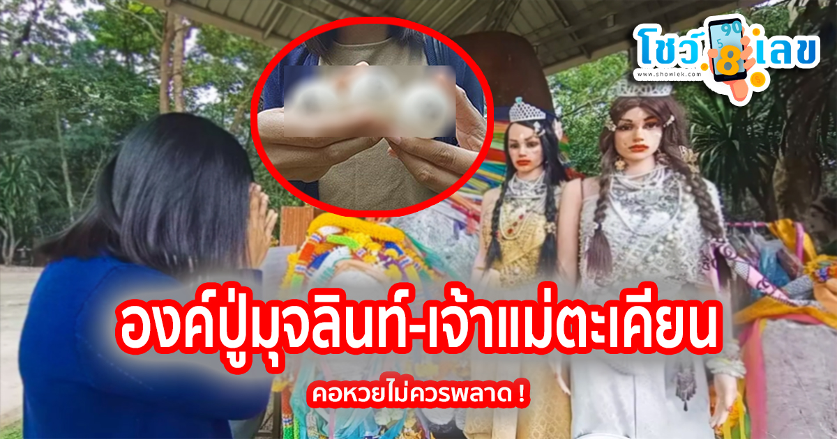 แห่กราบไหว้ขอพร องค์ปู่มุจลินท์นาคราช และเจ้าแม่ตอตะเคียนทอง-ทิพย์ หลับตาล้วงไข่ ได้เลขเด็ด ไปลุ้นรวย 1/11/66