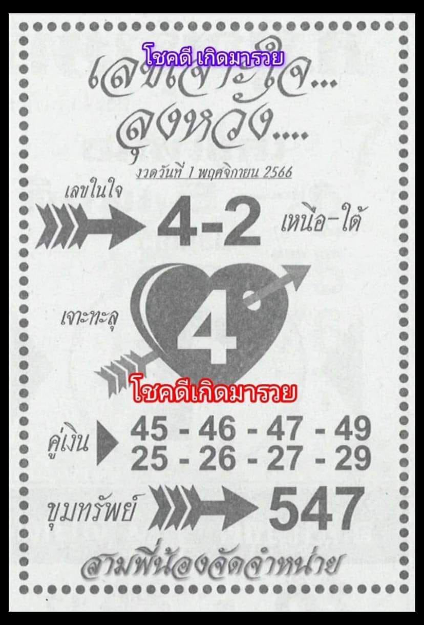 เลขเจาะใจลุงหวัง-"Uncle Wang's heart-breaking number"