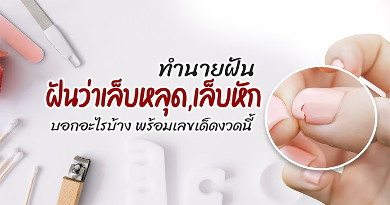 ฝันว่าเล็บฉีก-"Dreamed that your nails were torn"