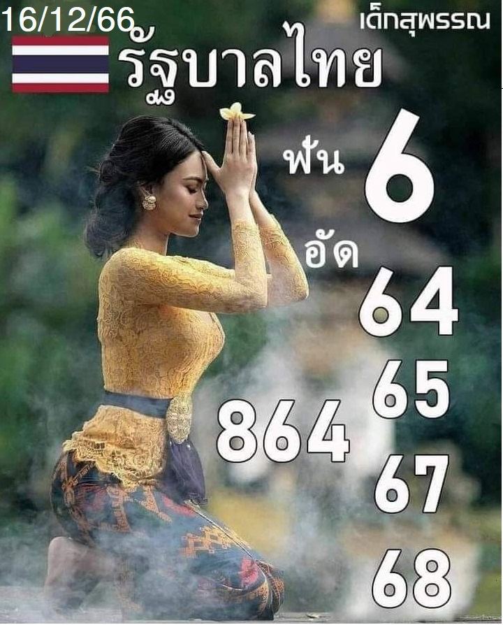เลขเด็กสุพรรณ 16 12 66-"Suphan Children's Lottery"