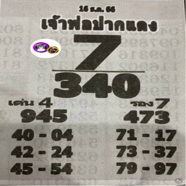 เจ้าพ่อปากแดง 16 12 66-"The red-lipped godfather"