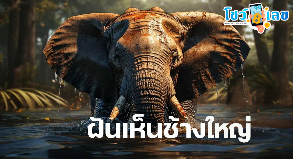 ฝันเห็นช้างใหญ่ หมายความว่าอย่างไร พร้อมเลขเด็ด แม่นๆ ที่เกี่ยวกับความฝัน เช็กเลย!