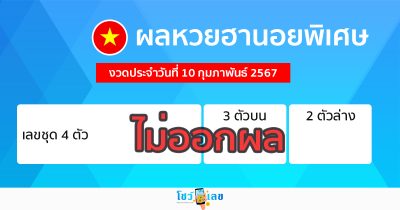 ผลหวยฮานอยพิเศษวันนี้-"Special Hanoi lottery results today "