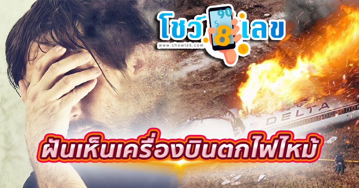ฝันเห็นเครื่องบินตกไฟไหม้ หมายความว่าอย่างไร พร้อมเลขเด็ด แม่นๆ ที่เกี่ยวกับความฝัน เช็กเลย!