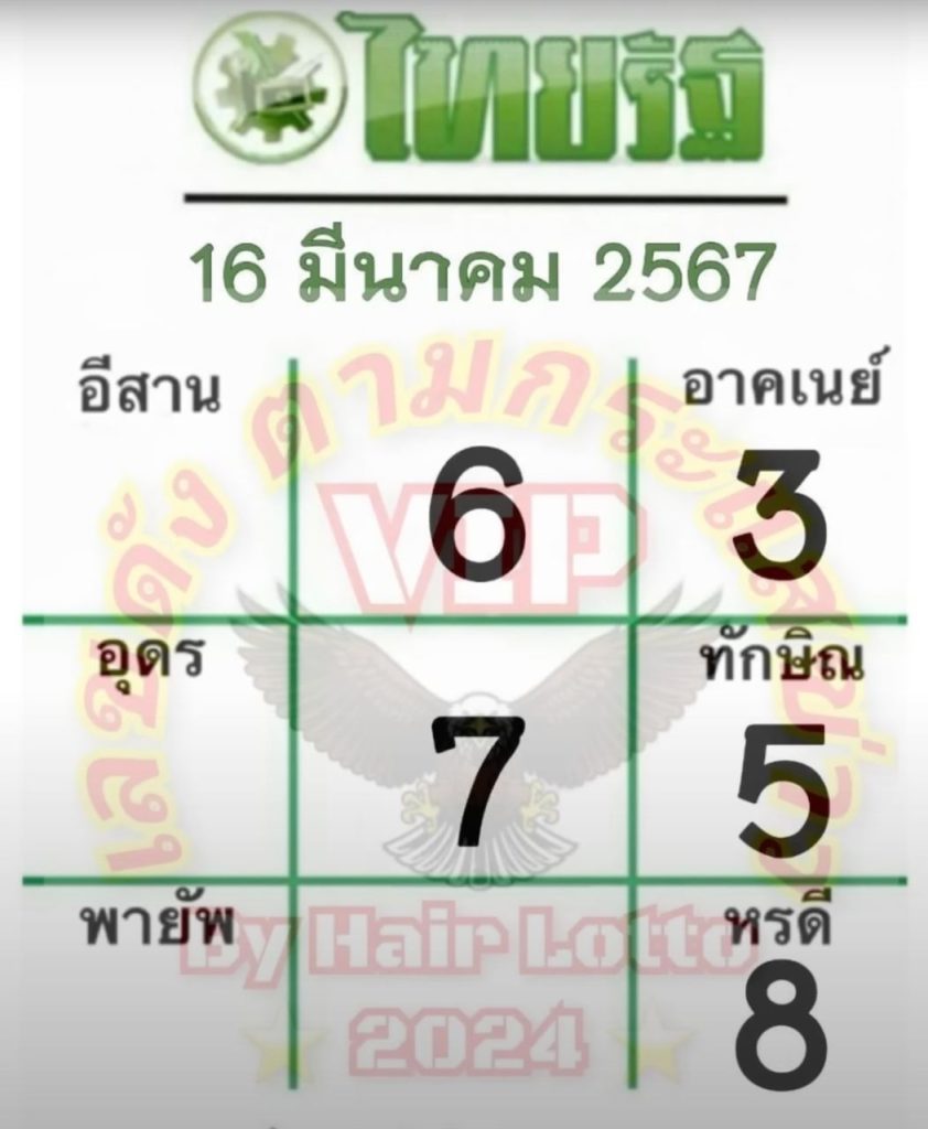 ไทยรัฐ 16 3 67-"Thairath"