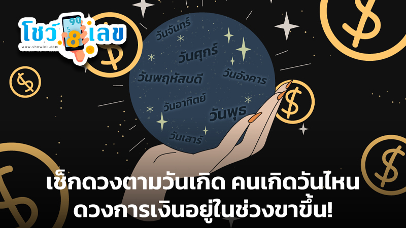 ดูดวงวันนี้ โชค ลาภ-"Today's horoscope, luck, fortune"
