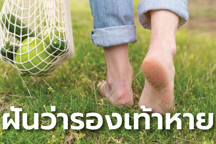 ฝันว่า ร้องเท้าหาย-"Dreamed that your shoes were lost"