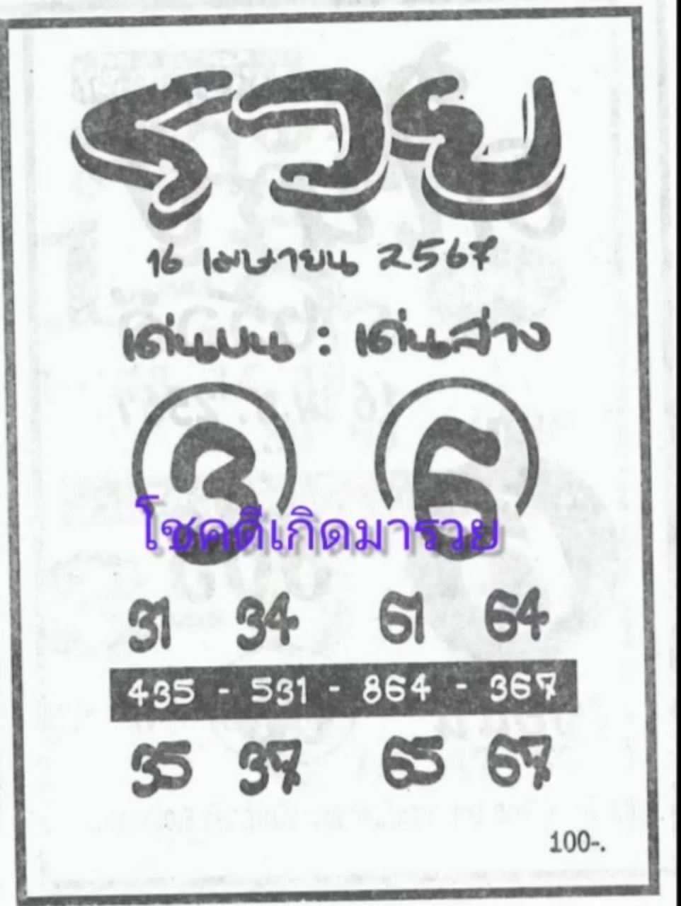 เลขรวย -"Rich numbers"