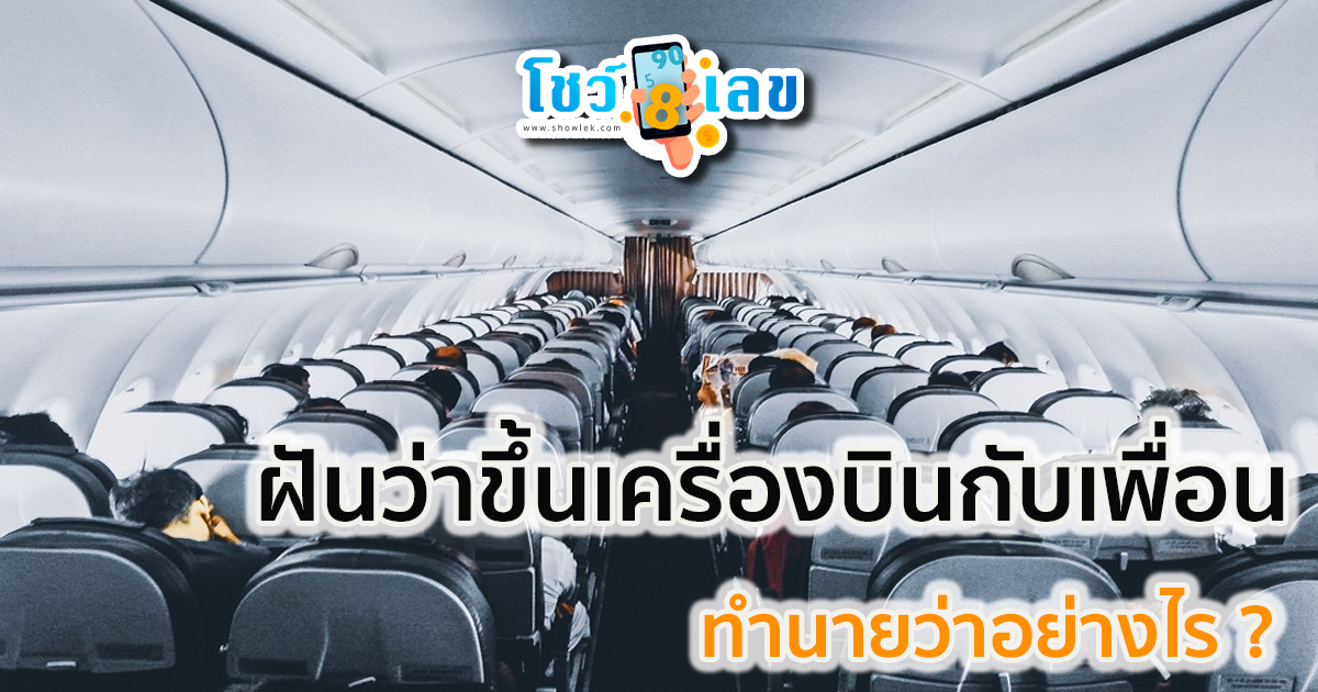 ฝันว่าขึ้นเครื่องบินกับเพื่อน ทำนายว่าอย่างไร? พร้อมตีเลขเด็ด ตามความฝัน ดูคำทำนาย แม่น ๆ ได้ที่นี่ showlek