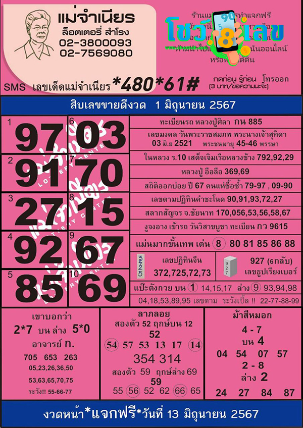 แม่จำเนียร 1 6 67-"Mae Chamnian 1 6 67"