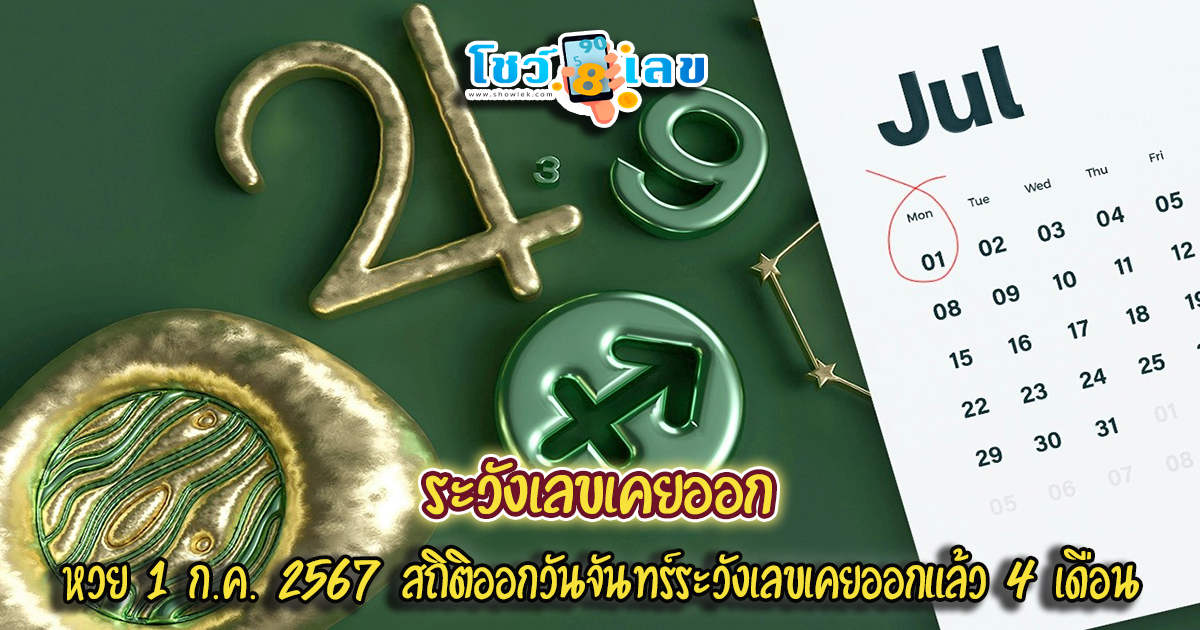 ระวังเลขเคยออก - "Show famous lottery numbers"