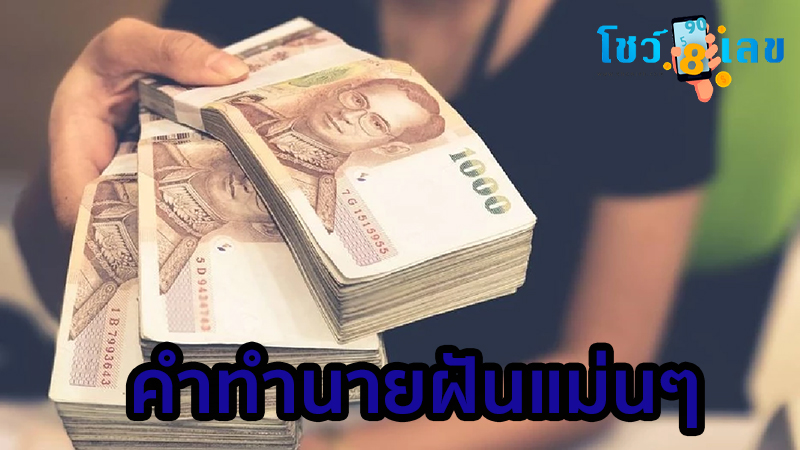 ฝันว่าเสียเงินเยอะ-"Dreaming of losing a lot of money"