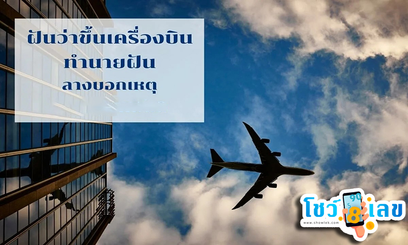 ฝันว่าได้นั่งเครื่องบินลำใหญ่ -"Dreamed of riding in a big plane."