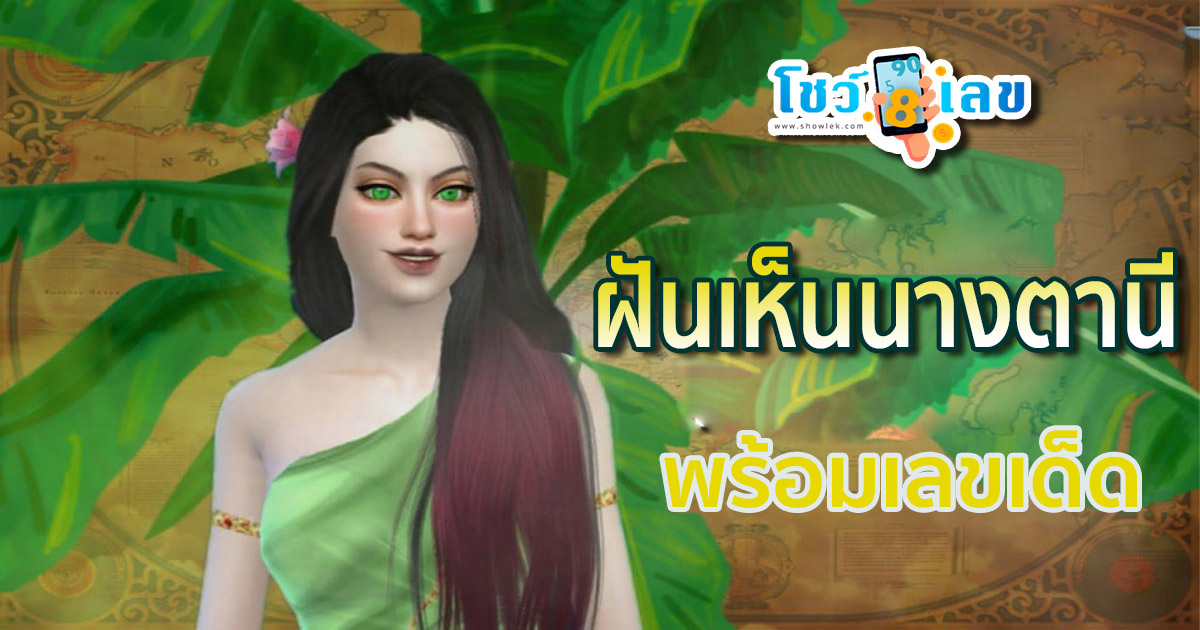 ฝันเห็นนางตานี เลขเด็ดทำนายฝันแทงหวยเมื่อพบนางตานี แม่นๆ ได้ที่เว็บ showlek.com