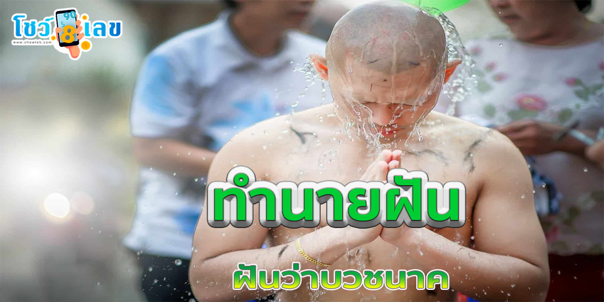 ฝันว่าบวชนาค ทำนายความฝัน มีความหมายว่าอย่างไร  ตีเลขเด็ดอะไรได้บ้าง ติดตามได้ที่นี่ showlek !!