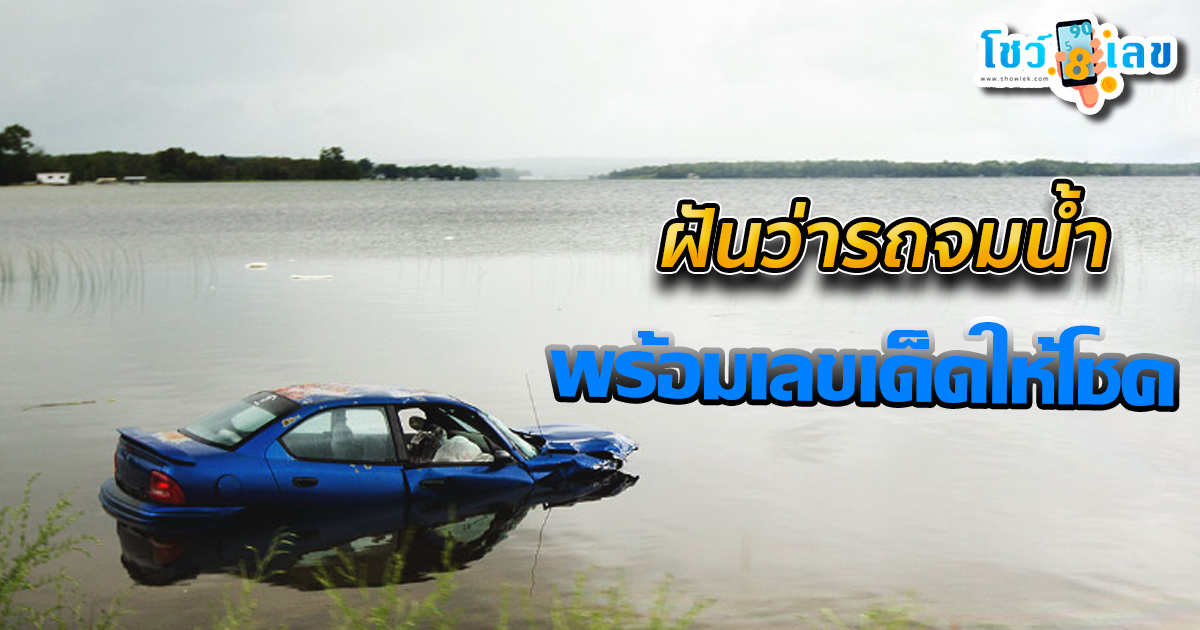 ฝันว่ารถจมน้ำ ทำนายฝัน ดวงการงาน การเงิน ความรัก สุขภาพ พร้อมเลขเด็ด ติดตามได้ที่นี่ showlek !!