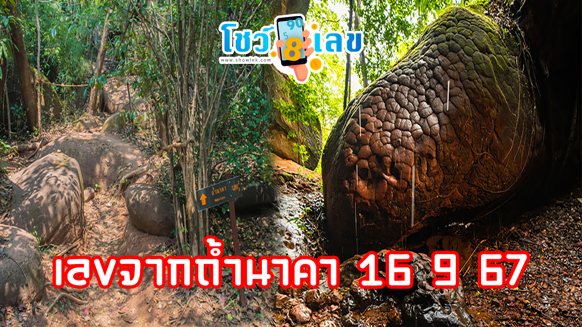 เลขจากถ้ำนาคา 16 9 67 แนวทางหวยรัฐบาลไทย !! ติดตามเลขเด็ด เเม่นๆ ก่อนใคร ได้ที่นี่ showlek.com