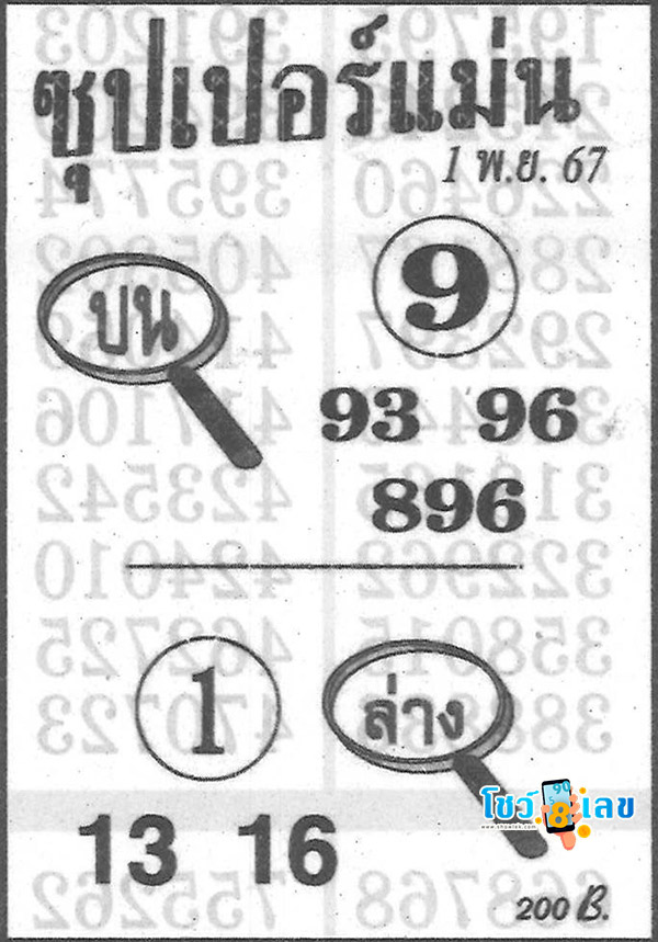 ซุปเปอร์แม่น 1 11 67-"Super Accurate 1 11 67"