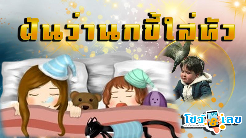 ฝันว่านกขี้ใส่หัว - "Dreaming._about_moles-transformed"