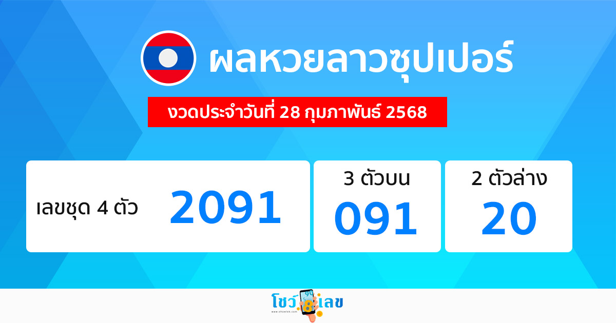 รูปภาพผลหวยลาวซุปเปอร์ของ lekdedonline