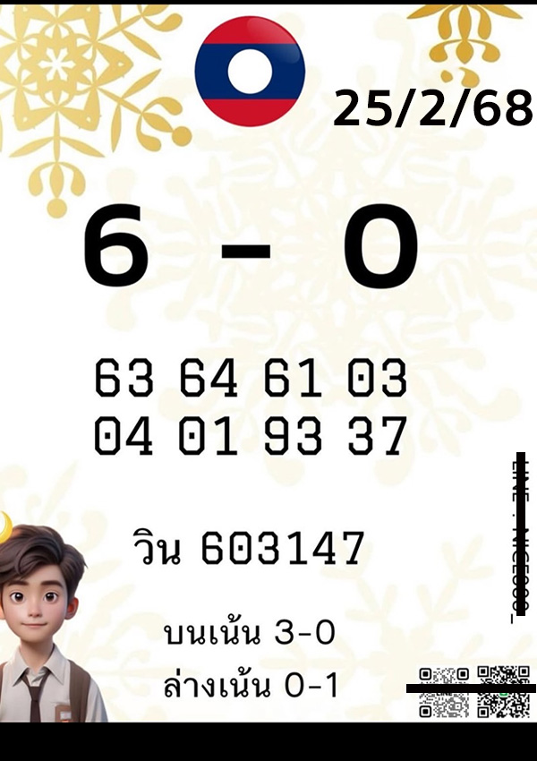 รูปภาพแนวทางลาวซุปเปอร์จากนักพยากรณ์ของ heng99