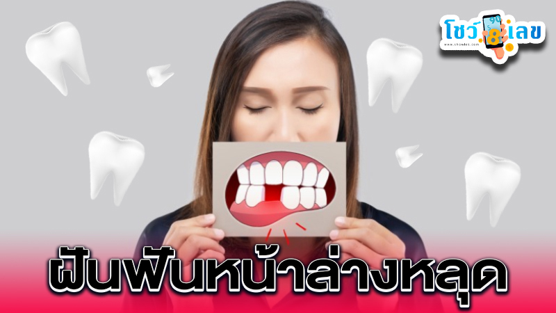 รูปภาพฝันฟันหน้าล่างหลุดของ lekdedonline