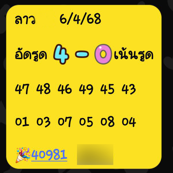 รูปภาพเลขเด็ดหวยลาวซุปเปอร์ของ lekdedonline