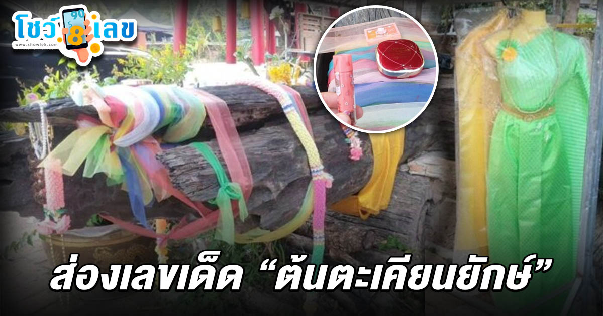 คอหวยเซ่นไหว้ชุดไทย เครื่องแป้งสร้อยทอง ขอโชค ขอ เลขเจ้าแม่ตะเคียนทอง 16/4/68 ลุ้นหวยงวดนี้!