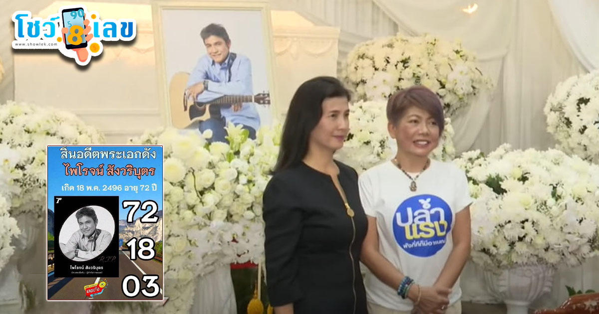 รูปภาพพิธีรดน้ำศพเอ๋ ไพโรจน์ สังวริบุตริของ lekdedonline