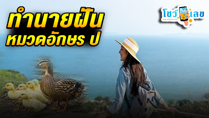 รูปภาพทำนายฝัน หมวดอักษร ป ของ lekdedonline