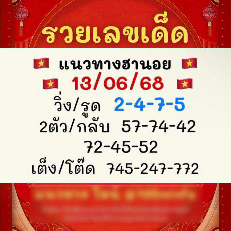 รูปภาพเลขเด็ดหวยฮานอยของ heng99
