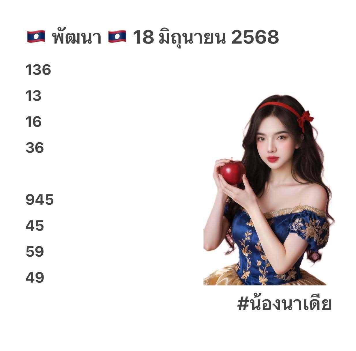 รูปภาพแนวทางหวยลาวพัฒนาของ lekdedonline