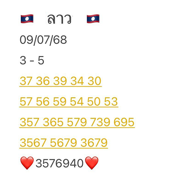 รูปภาพแนวทางหวยลาวซุปเปอร์ของ lekdedonline